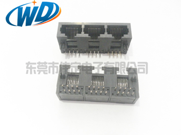 1X3 三连体leyu·乐鱼(中国)体育官方网站
 三口全塑水晶头母座